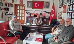 Şehit İsmail Dokuz’un yakınlarından Zeki Dilmen'e anlamlı ziyaret