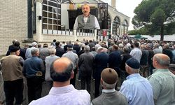 Okul müdürü Mücahit Açıkbaş, son yolculuğuna uğurlandı