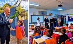 Başkan İsbir, minik Zeynep’in ilk okul heyecanına ortak oldu
