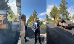 Bayındır Sokak’ta asfalt mesaisi sürüyor
