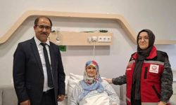 Şehit İbrahim Karakaş’ın annesine geçmiş olsun ziyareti