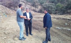 Yangında 100 koyunu telef olmuştu! Zarar gören üreticiye moral ziyareti