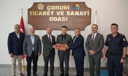 Emniyet Müdürü Arif Pehlivan Çorum’dan Ayrılıyor: TSO'da Veda Programı