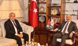 Başkan Çetinkaya’dan Vali Çalgan’a ziyaret