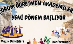 Çorum Öğretmen Akademileri’nde Yeni Dönem Perdesi Açılıyor!