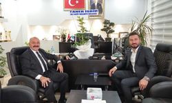 Başkan İsbir’den Mustafa Şahin’e hayırlı olsun ziyareti