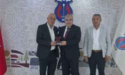 Ali Göncü ve Necati Göncü’den Başkan Ünlü’ye ziyaret