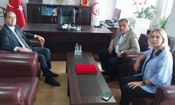 Recep Gür’den Ticaret İl Müdürlüğü’ne hayırlı olsun ziyareti