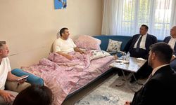 Oğuzhan Kaya’dan gazi Hasan Coşkun’a ziyaret