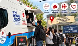 TDV’nin mobil ikram aracı Çorum’da öğrencileri karşılayacak