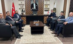 Mali Müşavirler Odası’ndan yeni Baro Hizmet Binasına ziyaret
