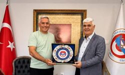 Balaban’dan Federasyon Başkanı Şen’e hayırlı olsun ziyareti