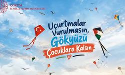 Çorum’da Filistinli çocuklar için uçurtmalar gökyüzüne bırakılacak