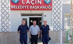 Jandarma komutanlarından Başkan Toydemir’e ziyaret