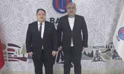 Yeni İlçe Milli Eğitim Müdürü Fırat’tan Başkan Ünlü’ye ziyaret