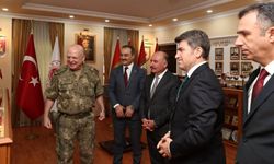 Çorum heyeti 15. Piyade Er Eğitim Tugay Komutanlığı’nda