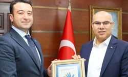 Ortaköy Kaymakamı Şimşek’ten Giresun Valisi Mustafa Koç’a ziyaret