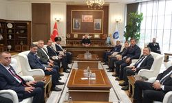 Yılın Ahisi Yüksel Yılmaz’dan Başkan Aşgın’a ziyaret