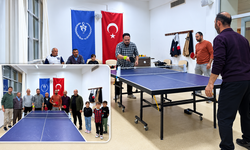 Osmancık’ta din görevlileri masa tenisinde buluştu