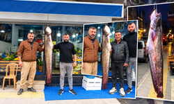 Kızılırmak'ta yakalandı, görenler şaşırdı: 1.5 metre, 20 kilo