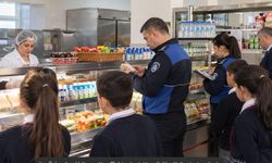 Zabıta ekiplerinden okul kantinlerine sıkı denetim