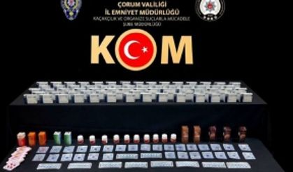 Çorum'da cinsel içerikli ürün operasyonu