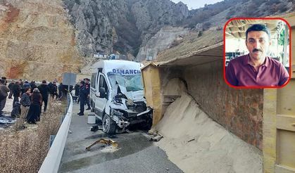 Feci kazada can veren kamyon şoförü toprağa verildi