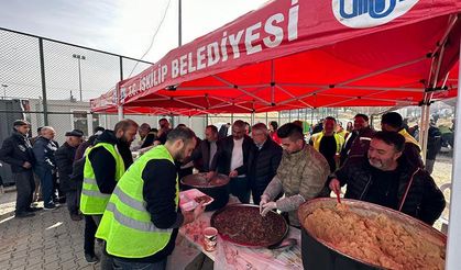 500 yıllık saray yemeği İskilip dolması bu kez depremzedeler için hazırlandı