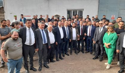 CHP’den maden işçilerine destek