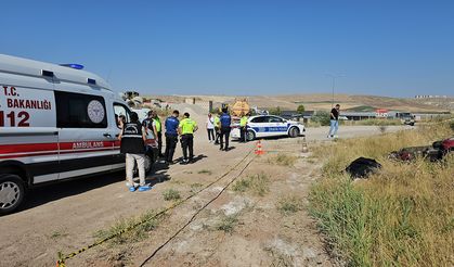 Sabah işe geldiklerinde bahçede gördüler! Devrilen elektrikli motosikletin sürücüsü hayatını kaybetti