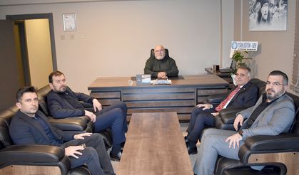 AK Parti heyetinden Yayla Haber’e tebrik ziyareti