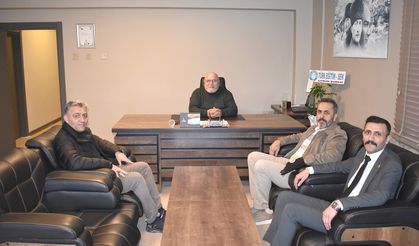 Türkiye Kamu-Sen heyetinden Yayla Haber’e ziyaret