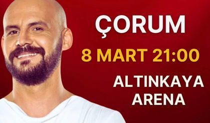 Atalay Demirci 8 Mart’ta Çorum’da