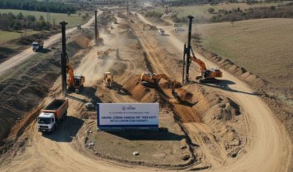 Çorum'u Samsun ve İran otoyollarına bağlayacak dev projede çalışmalar hızlandı