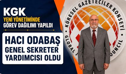Hacı Odabaş, KGK Genel Sekreter Yardımcılığı görevine seçildi