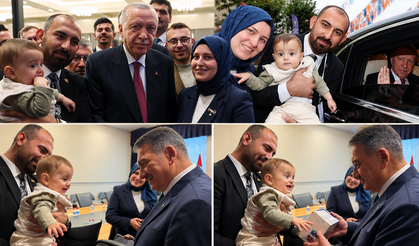 Siyasi gündemin arasında sıcak bir kare: Altay Kaan siyasileri gülümsetti