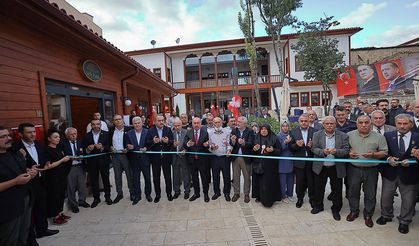 Çorum Belediyesince restore edilen İkiz Konak Otel hizmete açıldı
