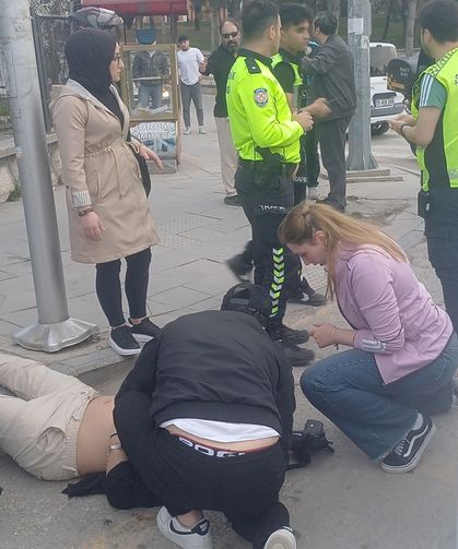 Çorum’da otomobil ile motosiklet çarpıştı: 1 yaralı