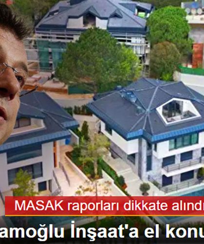 İstanbul Büyükşehir Belediye Başkanı Ekrem İmamoğlu'nun şirketine el konuldu!