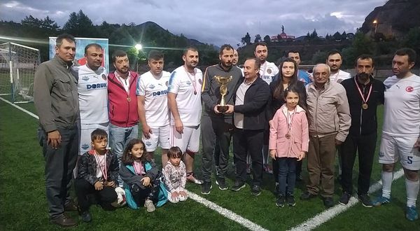 Şehit Habib Gökçe Futbol turnuvasının şampiyonu Gençlerbirliği