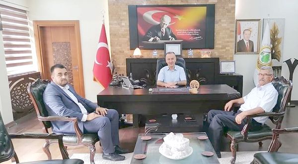 MHP’den Bölge Müdürü Halil Oflu’ya ziyaret