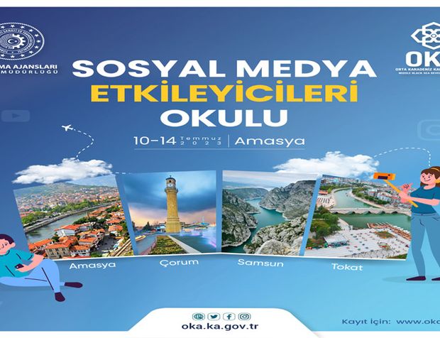OKA Sosyal Medya etkileyicileri okulu düzenliyor