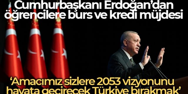 Cumhurbaşkanı Erdoğan "Hayırlı olsun" diyerek duyurdu
