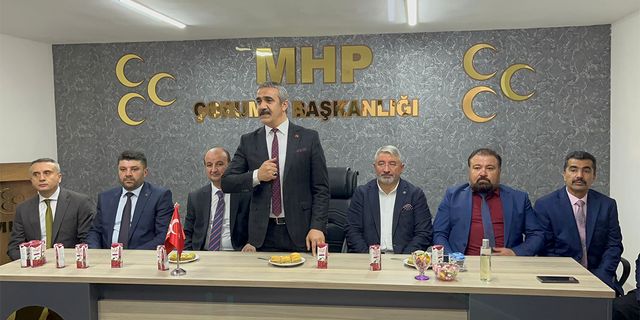 MHP'den Halil İbrahim Aşgın'a övgü