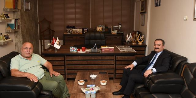 Prof. Dr. Ali Osman Öztürk’ten Hacı Odabaş’a ziyaret