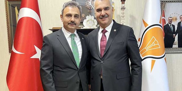 Muzaffer Külcü TBMM'de milletvekillerini ziyaret etti