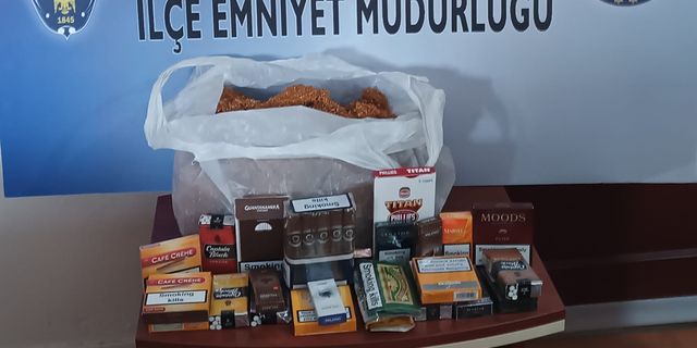 Çorum'da gümrük kaçağı sigara operasyonu