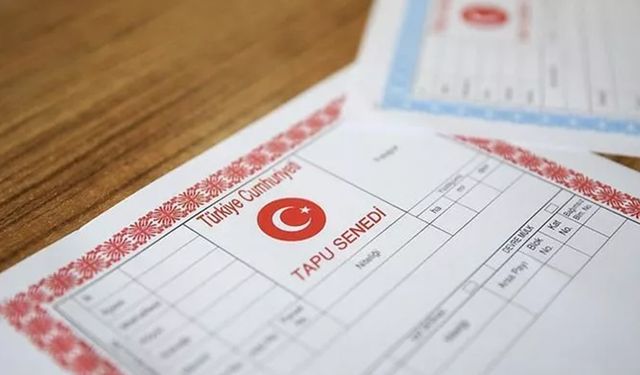 2025'ten itibaren Tapu işlemlerinde yeni dönem: Bu kimliklerle işlem yapılamayacak!