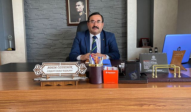 Ademir Özdemir'den Çiftçilere kritik uyarı: Destek için son gün 1 Haziran