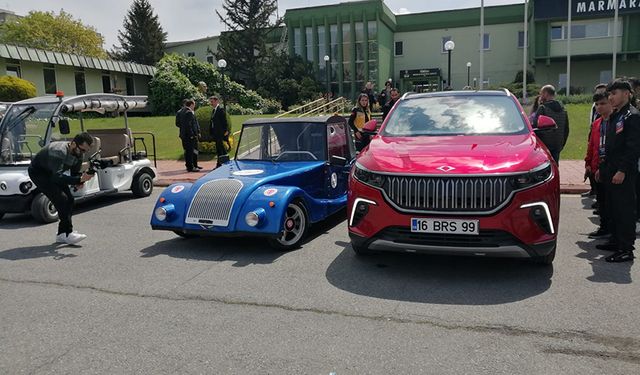 Çorum'un elektrikli otomobili ile TOGG birlikte görücüye çıktı